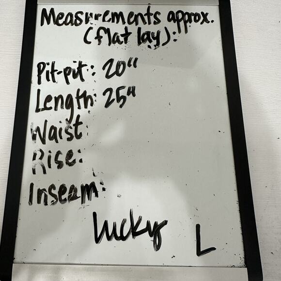 Lucky Brand Boho Top Women Large Red Paisley Slub Knit Split Back Tunic - Picture 11 of 11